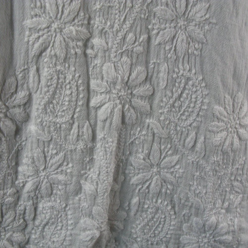 Violet Ruby Sleeveless Swing Tunic With Embroider… - image 2